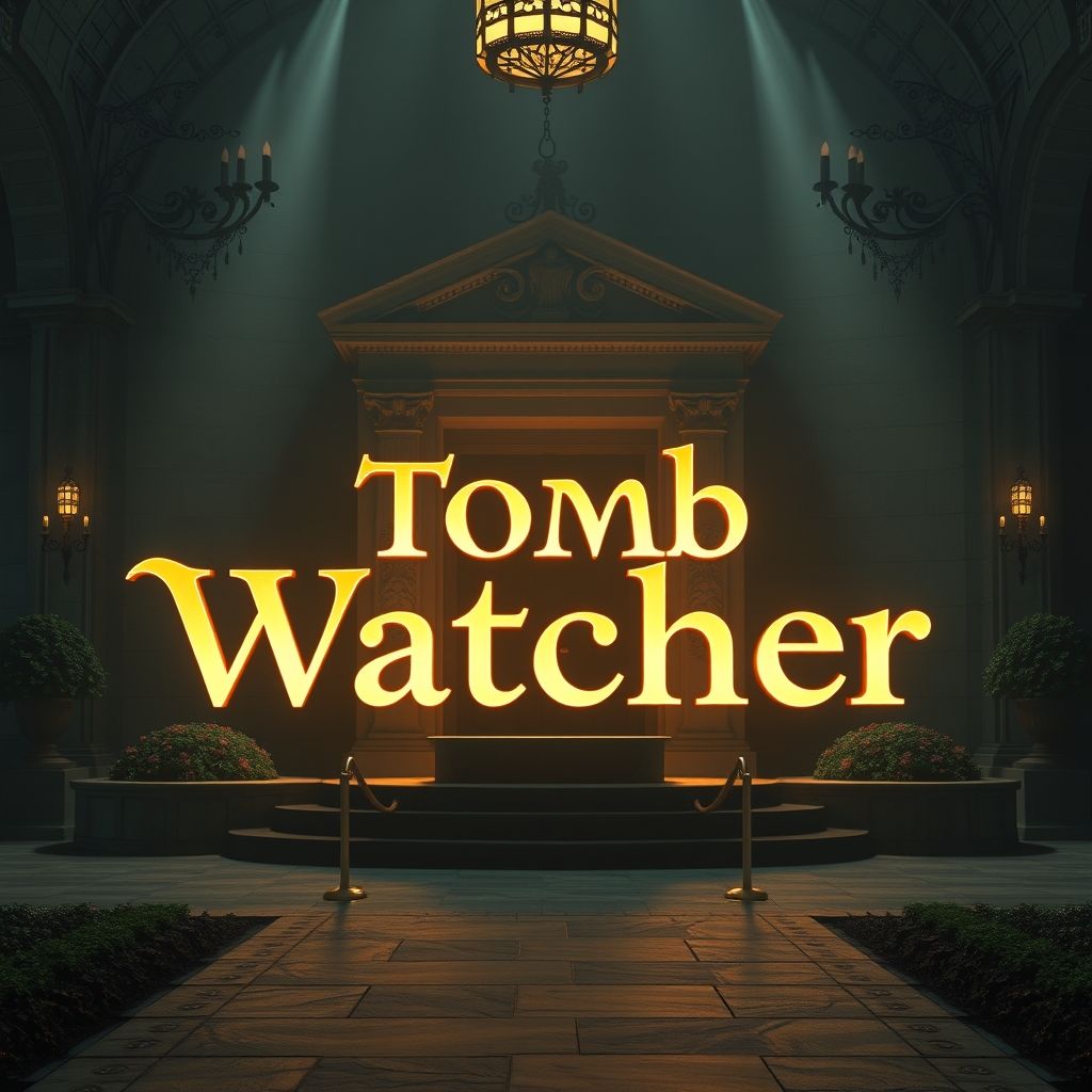 การออกแบบฉากสุดอลังการใน 'Tomb Watcher'